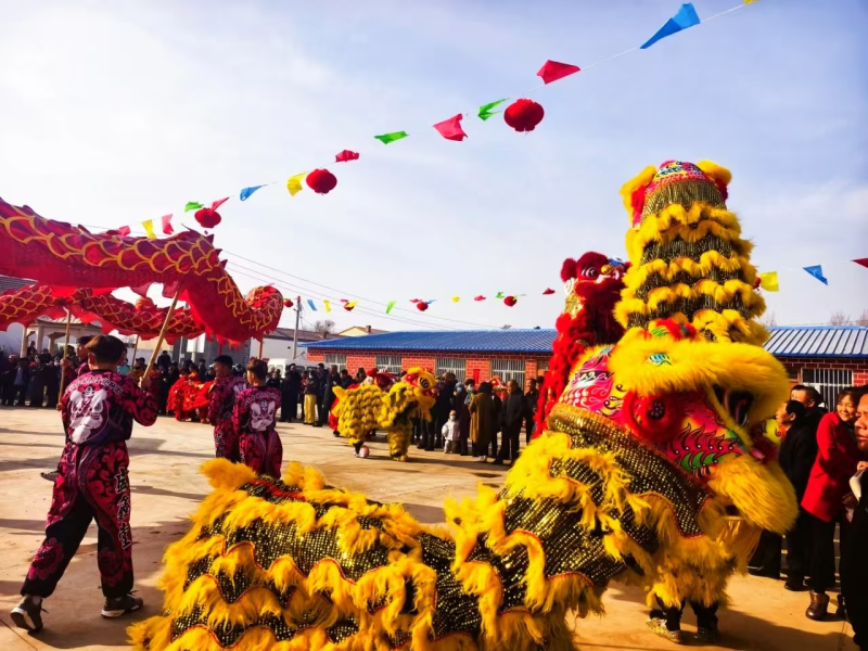 舍必崖鄉(xiāng)多村舉行二月二慶?；顒?dòng)